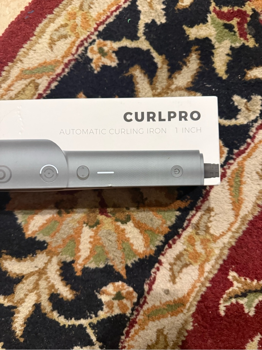 Tymo Curl Pro brand new automatic curling iron silver 1. inch